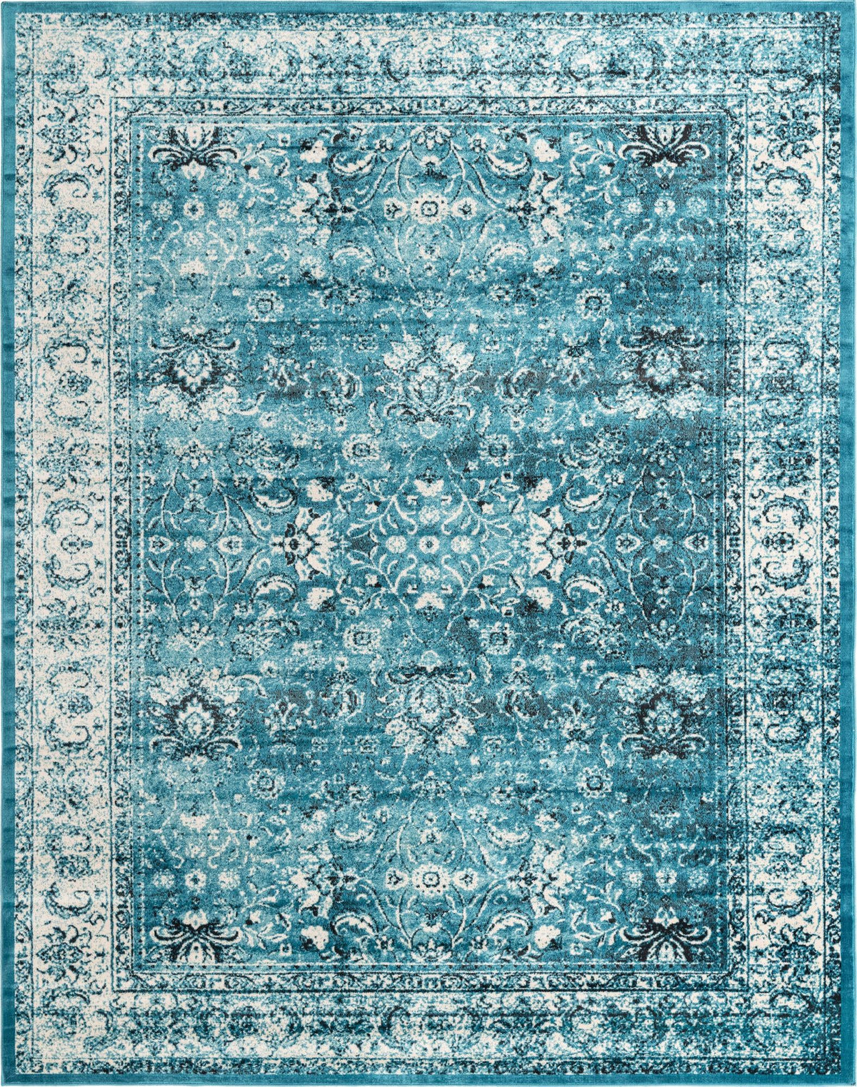 Ankara Elegance Collection Area Rug -  Ephesus Rectangle Blue  lifestyle 8