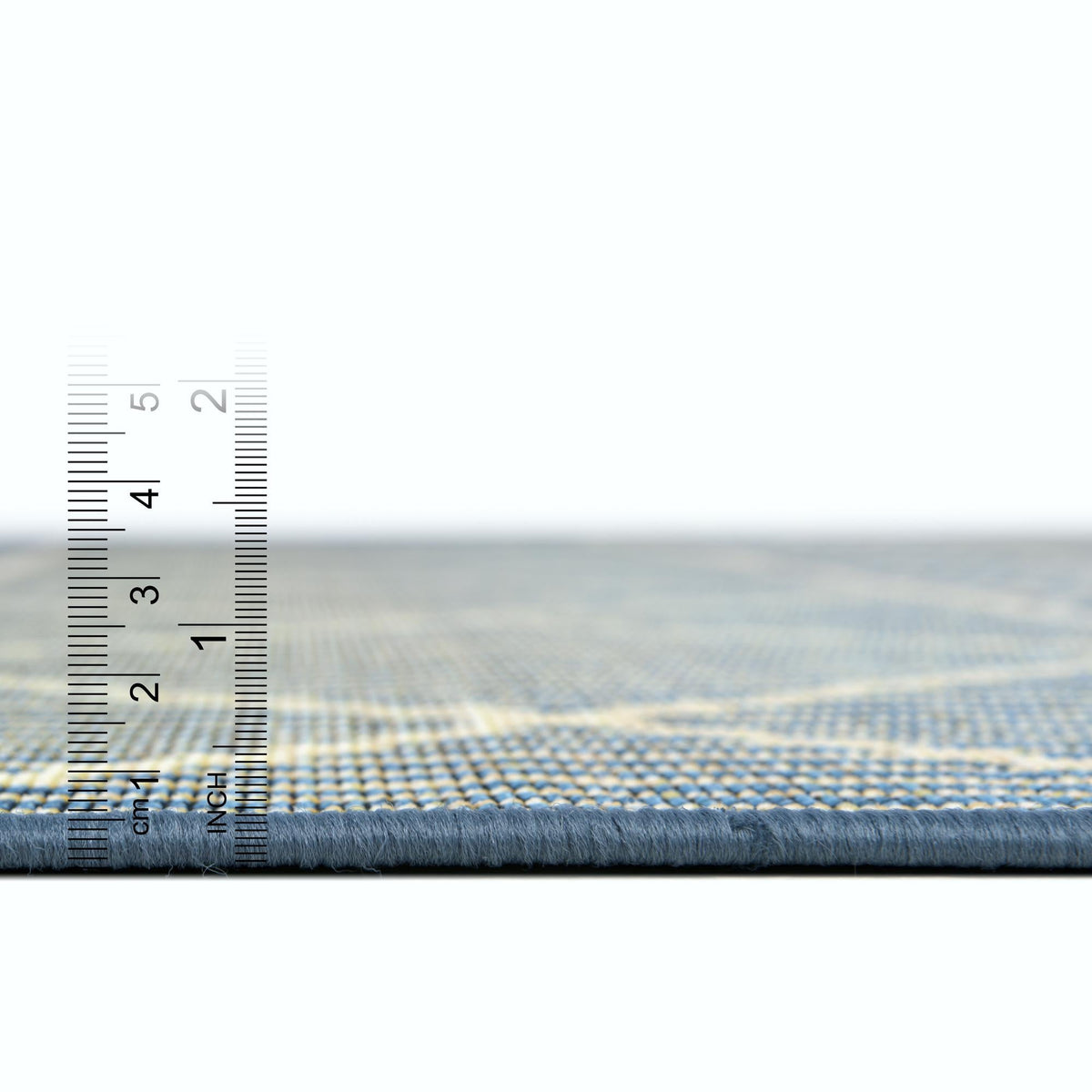 Seaside Lattice Collection Area Rug -  Glade Rectangle Blue  lifestyle 42