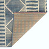 Seaside Lattice Collection Area Rug -  Glade Rectangle Blue  lifestyle 58