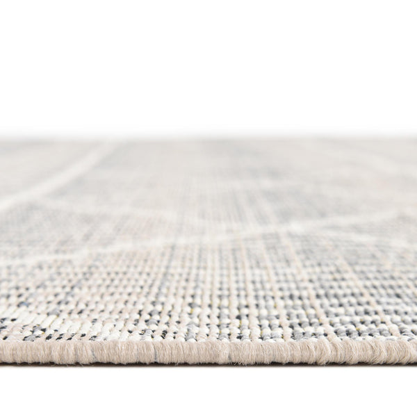Seaside Lattice Collection Area Rug -  Glade Rectangle Gray  lifestyle 43