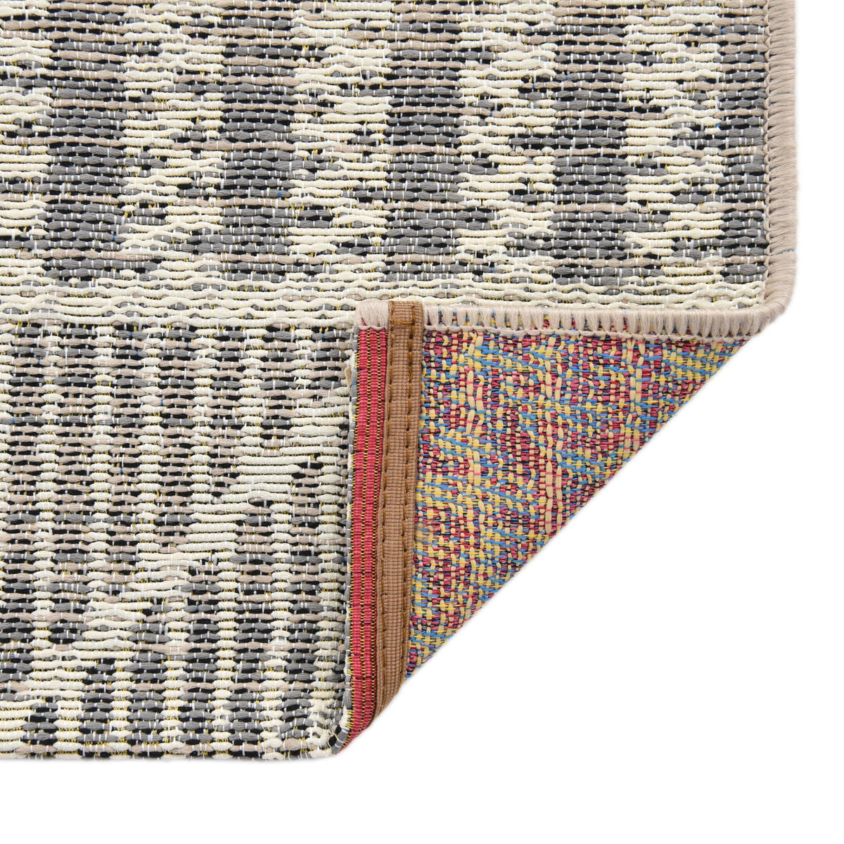 Seaside Lattice Collection Area Rug -  Glade Rectangle Gray  lifestyle 59