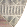 Seaside Lattice Collection Area Rug -  Glade Round Gray  lifestyle 179