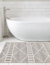 Seaside Lattice Collection Area Rug -  Glade Runner Gray  lifestyle 156