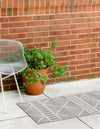 Seaside Lattice Collection Area Rug -  Glade Runner Gray  lifestyle 164