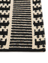 Seaside Lattice Collection Area Rug -  Glade Rectangle Black  lifestyle 52