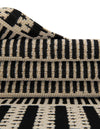Seaside Lattice Collection Area Rug -  Glade Rectangle Black  lifestyle 75