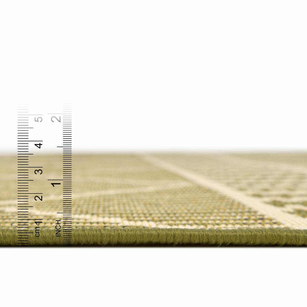 Seaside Lattice Collection Area Rug -  Glade Rectangle Green  lifestyle 45