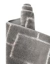 Hollywood Luxe Collection Area Rug -  Beverly (Gray Silver) Square Gray Silver  lifestyle 43