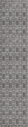 Hollywood Luxe Collection Area Rug -  Beverly (Gray Silver) Runner Gray Silver  lifestyle 41
