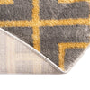 Hollywood Luxe Collection Area Rug -  Beverly (Gray Gold) Round Gray Gold  lifestyle 42