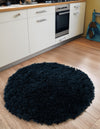 Majestic Manor Collection Area Rug - Versailles (Aegean Blue) Round Aegean Blue  lifestyle 33