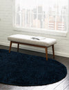 Majestic Manor Collection Area Rug - Versailles (Aegean Blue) Oval Aegean Blue  lifestyle 27