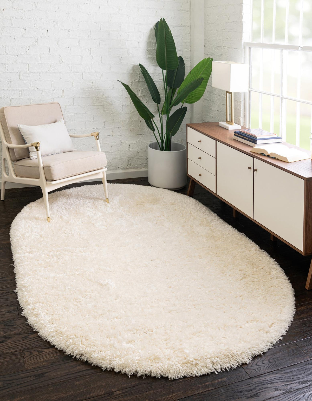 Majestic Manor Collection Area Rug - Versailles (Bone) Oval Bone  lifestyle 21