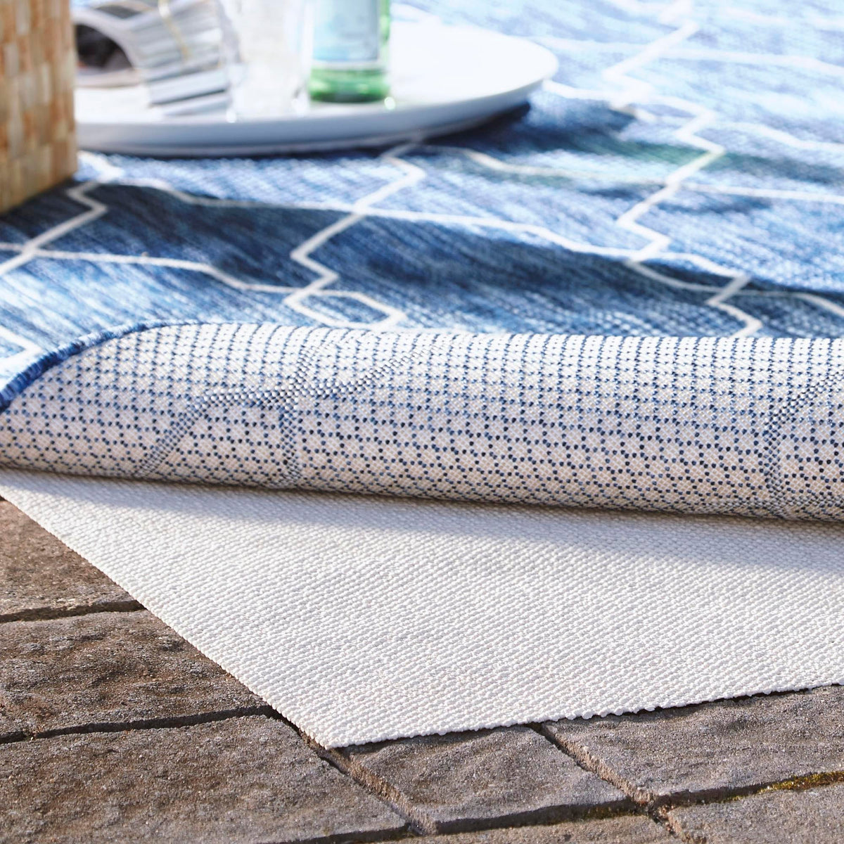 EcoHaven Rugs Collection Area Rug - Verde Square   lifestyle 16