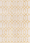 Hollywood Luxe Collection Area Rug - Sunset (White Gold) Rectangle White Gold  lifestyle 2