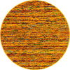 Caribbean Cove Collection Area Rug -  Lucia Round Yellow  lifestyle 19
