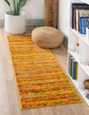 Caribbean Cove Collection Area Rug -  Lucia Runner Yellow  lifestyle 39