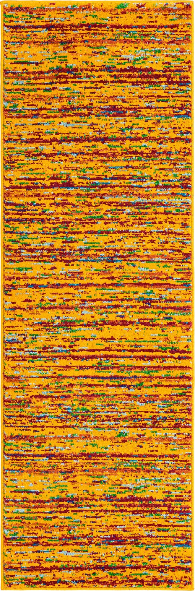 Caribbean Cove Collection Area Rug -  Lucia Runner Yellow  lifestyle 74