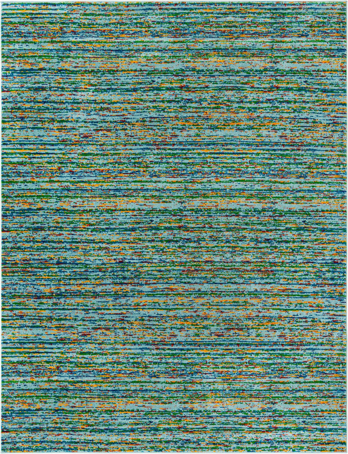 Caribbean Cove Collection Area Rug -  Lucia Rectangle Aqua Blue  lifestyle 4