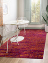 Caribbean Cove Collection Area Rug -  Lucia Rectangle Pink  lifestyle 3