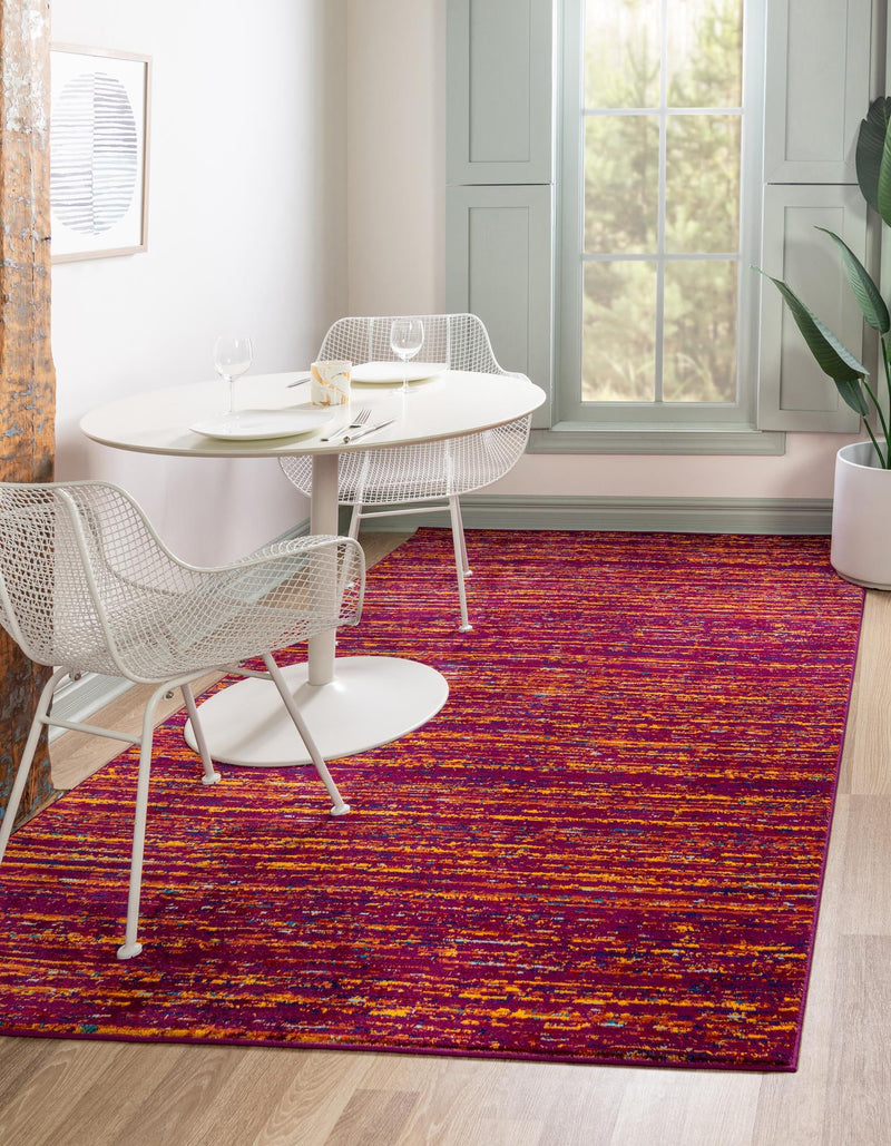Caribbean Cove Collection Area Rug -  Lucia Rectangle Pink  lifestyle 3