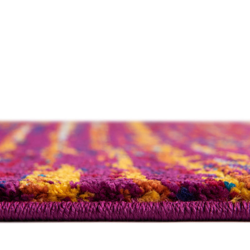 Caribbean Cove Collection Area Rug -  Lucia Rectangle Pink  lifestyle 7