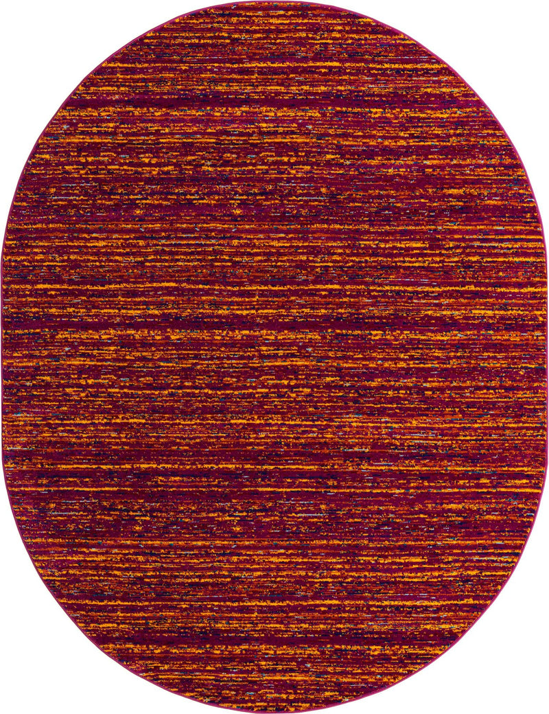 Caribbean Cove Collection Area Rug -  Lucia Oval Pink  lifestyle 18