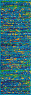 Caribbean Cove Collection Area Rug -  Lucia Runner Navy Blue  lifestyle 20