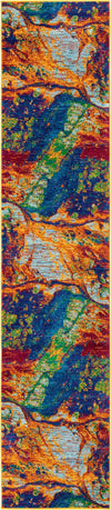 Caribbean Cove Collection Area Rug -  Bequia Runner Multi  lifestyle 11