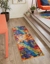 Caribbean Cove Collection Area Rug -  Bequia Runner Multi  lifestyle 16