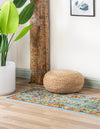 Caribbean Cove Collection Area Rug -  Tobago Runner Aqua  lifestyle 53
