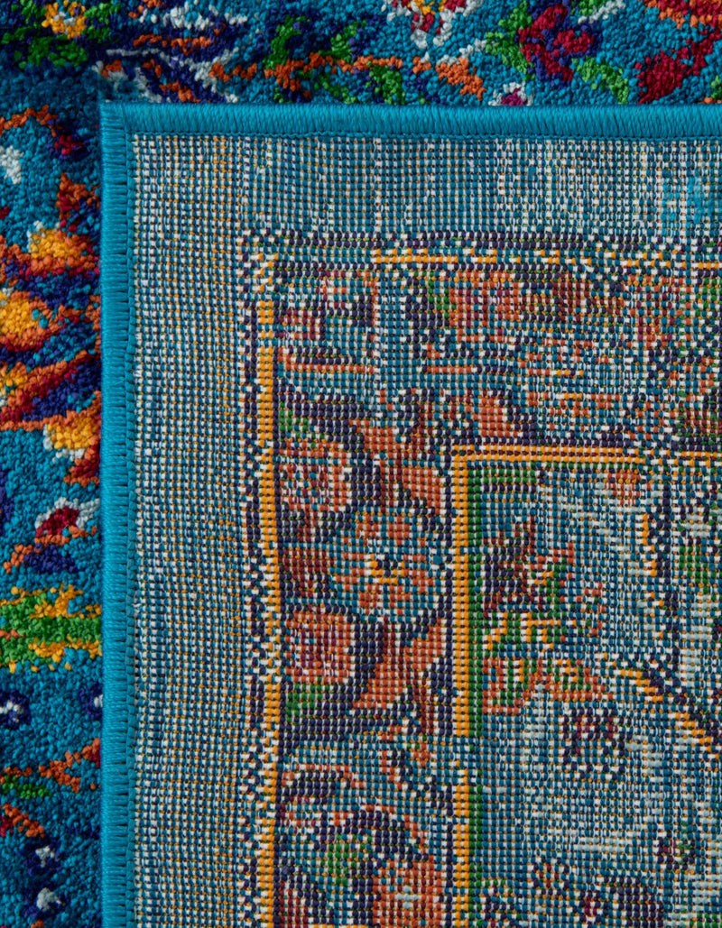Caribbean Cove Collection Area Rug -  Tobago Rectangle Navy Blue  lifestyle 23