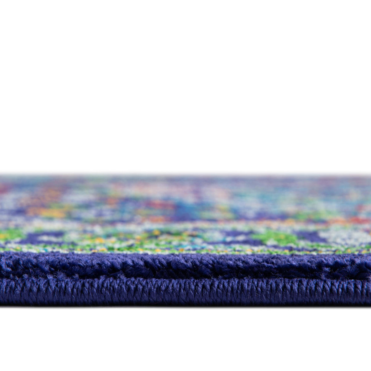 Caribbean Cove Collection Area Rug -  Mustique Rectangle Navy Blue  lifestyle 8