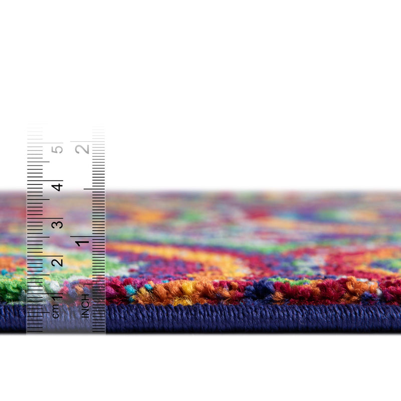 Caribbean Cove Collection Area Rug -  Vincent Rectangle Multi  lifestyle 4