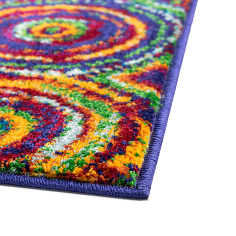 Caribbean Cove Collection Area Rug -  Vincent Rectangle Multi  lifestyle 6