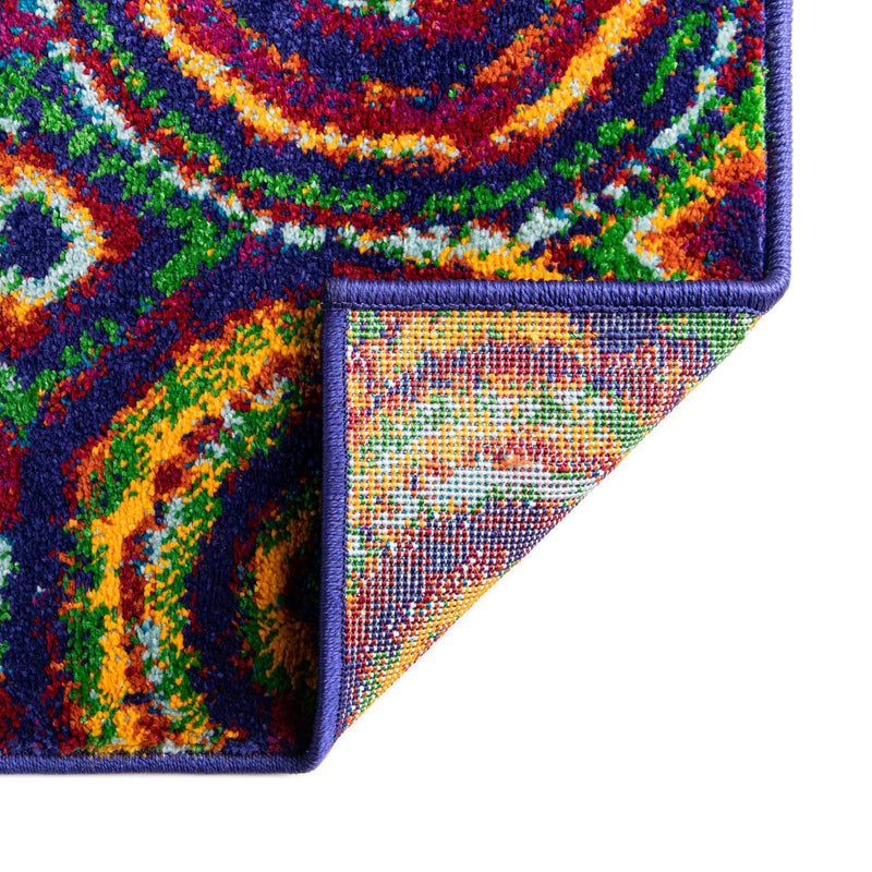Caribbean Cove Collection Area Rug -  Vincent Rectangle Multi  lifestyle 8