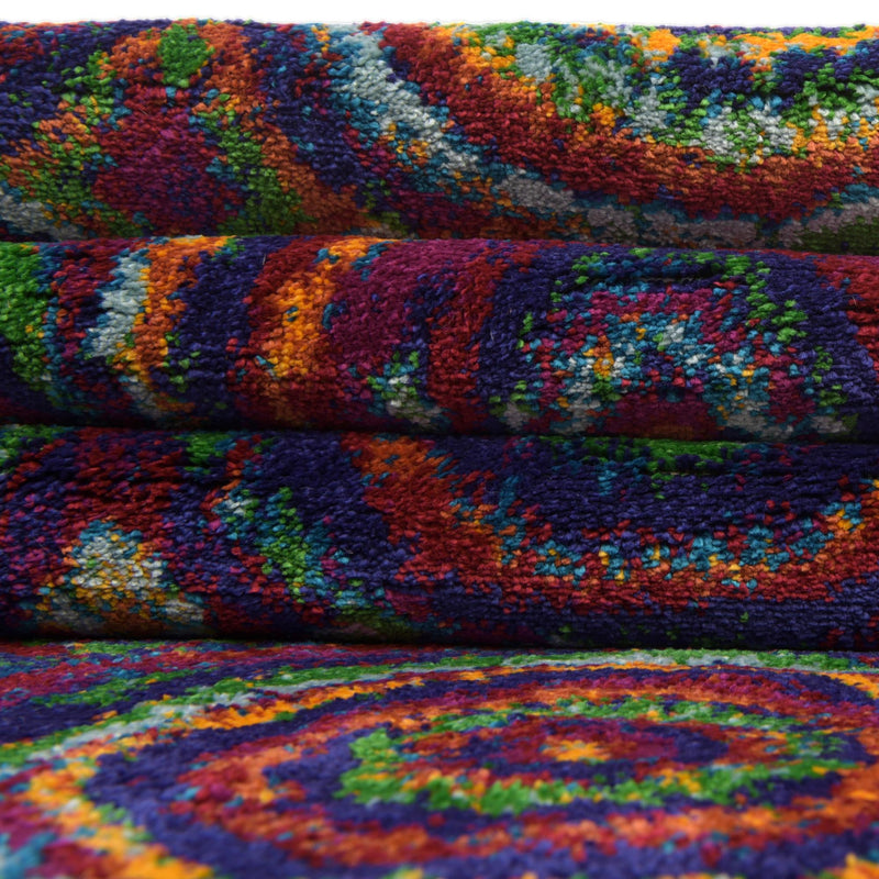 Caribbean Cove Collection Area Rug -  Vincent Rectangle Multi  lifestyle 13