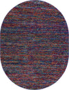 Caribbean Cove Collection Area Rug -  Mayreau Oval Multi  lifestyle 3