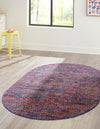 Caribbean Cove Collection Area Rug -  Mayreau Oval Multi  lifestyle 6