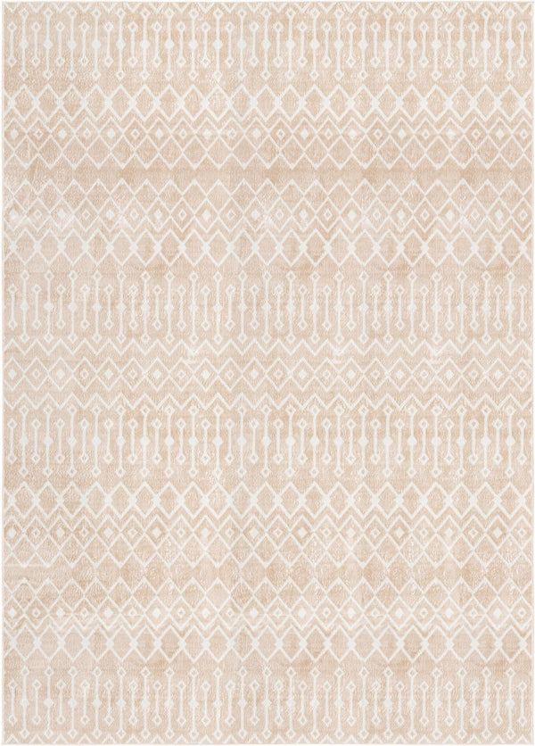 Marrakech Lattice Collection Area Rug - Essaouira (Sand) Rectangle Sand Main