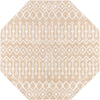 Marrakech Lattice Collection Area Rug - Essaouira (Sand) Octagon Sand  lifestyle 17