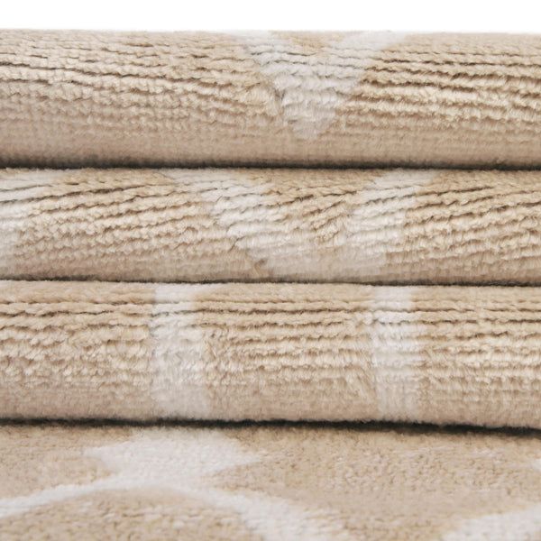 Marrakech Lattice Collection Area Rug - Essaouira (Sand) Rectangle Sand  lifestyle 12