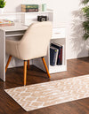 Marrakech Lattice Collection Area Rug - Essaouira (Sand) Runner Sand  lifestyle 29