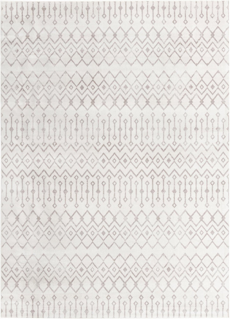 Marrakech Lattice Collection Area Rug - Essaouira (Pearl) Rectangle Pearl Main