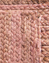 Woven Seaside Jute Collection Area Rug - Savannah (Light Pink) Rectangle Light Pink  lifestyle 16