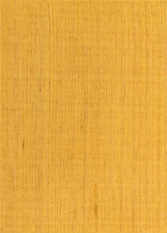 Woven Seaside Jute Collection Area Rug - Savannah (Yellow) Rectangle Yellow  lifestyle 2