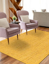 Woven Seaside Jute Collection Area Rug - Savannah (Yellow) Rectangle Yellow  lifestyle 4