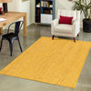 Woven Seaside Jute Collection Area Rug - Savannah (Yellow) Rectangle Yellow  lifestyle 22
