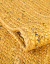 Woven Seaside Jute Collection Area Rug - Savannah (Yellow) Rectangle Yellow  lifestyle 13