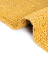 Woven Seaside Jute Collection Area Rug - Savannah (Yellow) Rectangle Yellow  lifestyle 17